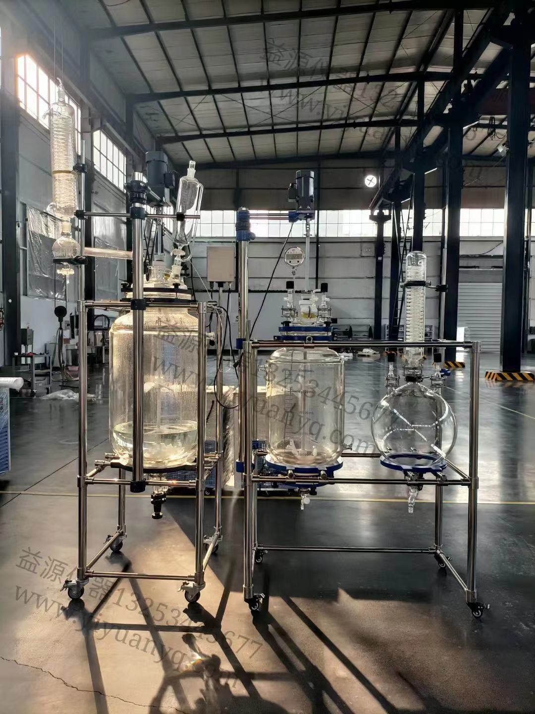 玻璃反應(yīng)定制釜已完工，感謝客戶的信任與支持！